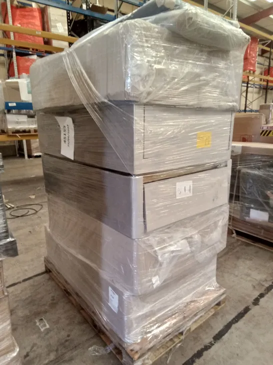 PALLET OF ASSORTED BED PARTS 