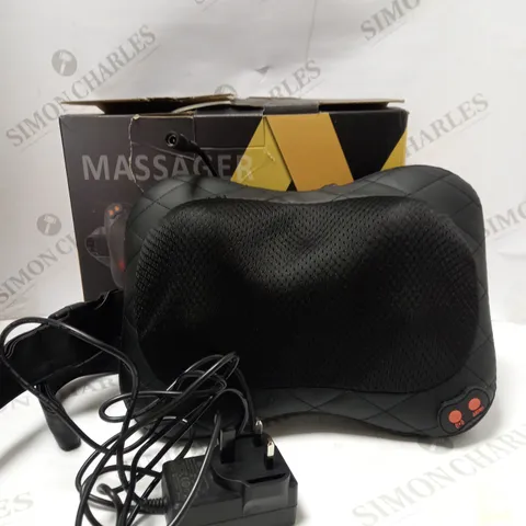 SHIATSU NECK AND BACK HEATED MASSAGER 