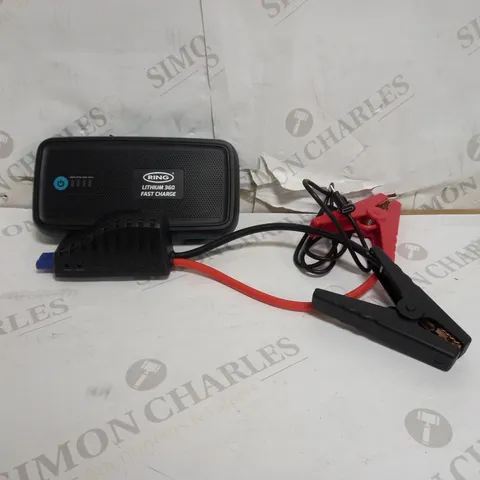 RING FAST CHARGE JUMP STARTER 360 