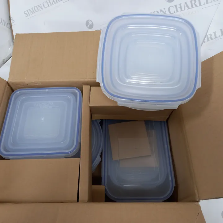 FOOD STORAGE CONTAINERS 16 PIECE SET 4466445-Simon Charles Auctioneers