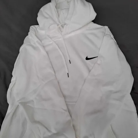 NIKE WHITE HOODY SIZE S