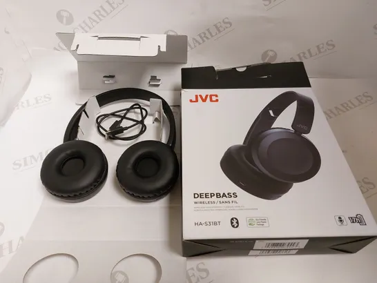 JVC DEEPBASE WIRELESS HEADPHONE 