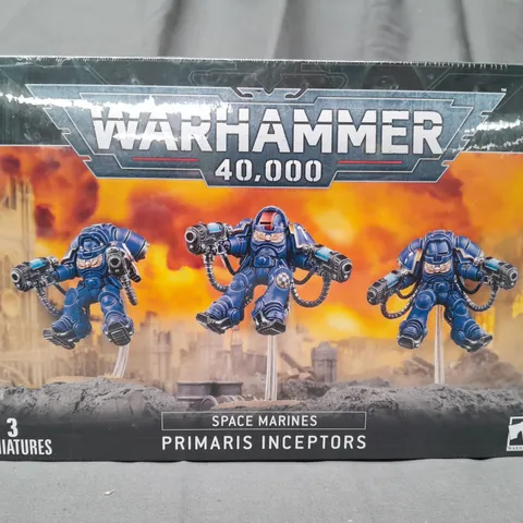 BOXED WARHAMMER 40K SPACE MARINES - PRIMARIS INCEPTORS (PACK OF 3 MINIATURES)