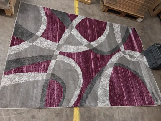 SWING GREY VIOLET RUG // 160 X 230CM