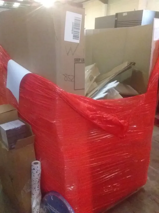 PALLET OF ASSORTED ITEMS INCLUDING LED FILAMENT BULB, JUNIOR BASKETBALL SYSTEM, BED TENT