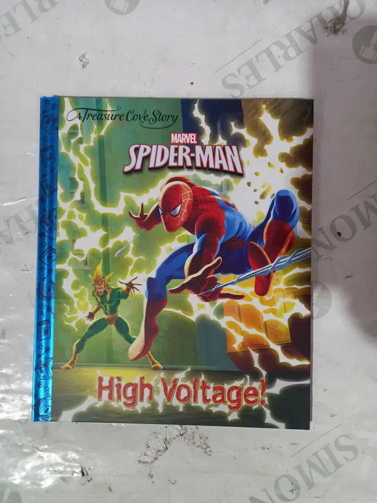 LOT OF APPROXIMATELY 20 TREASURE COVE STORY MARVEL SPIDER-MAN HIGH VOLTAGE BOOKS