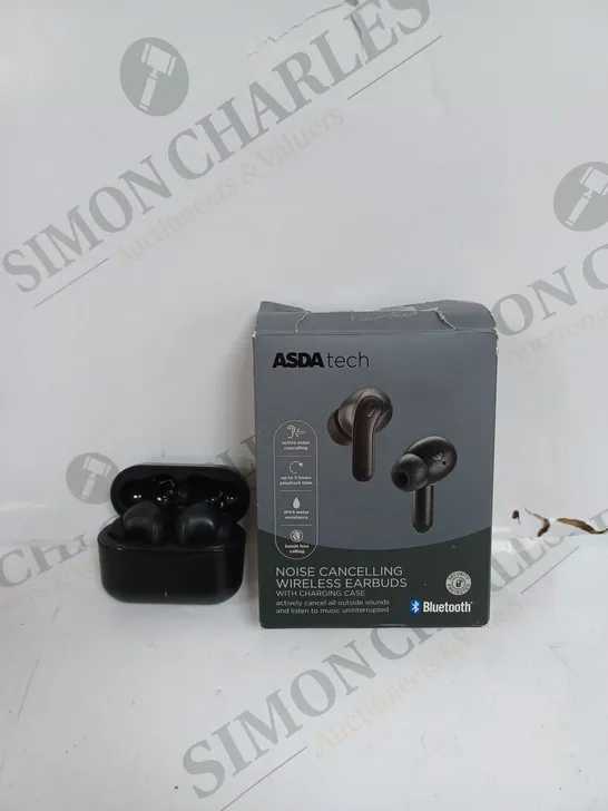 BOXED WIRELESS NOISE CANCELLING HEADPHONES - BLACK