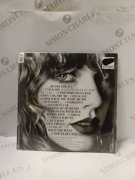 SEALED TAYLOR SWIFT REPUTATION DOUBLE VINYL PICTURE DISC