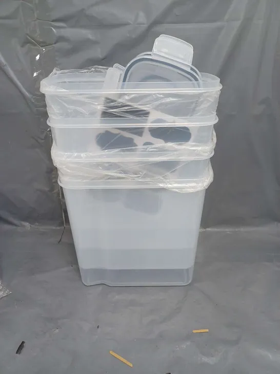 PLASTIC FOOD STORAGE CONTAINERS