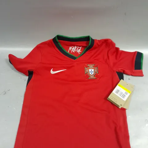 CHILDRENS PORTUGAL NATIONAL TEAM JERSEY RONALDO 7 - S