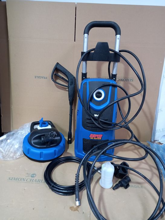 WOLF SUPER BLASTER PRESSURE WASHER BLUE 