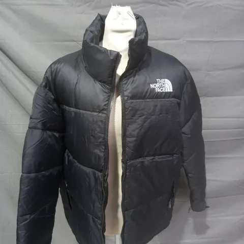 THE NORTH FACE BLACK PADDED 700 JACKET - LARGE