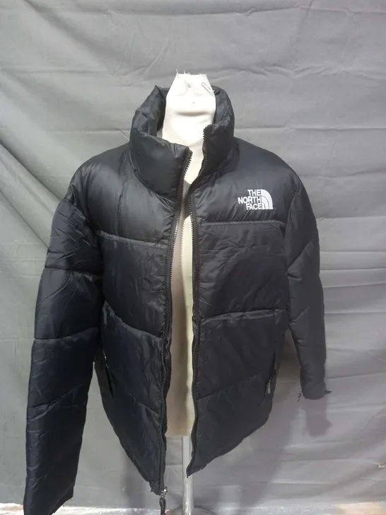 THE NORTH FACE BLACK PADDED 700 JACKET - LARGE