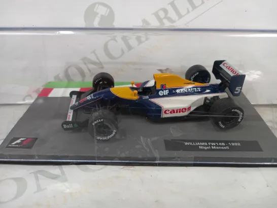 FORMULA ONE WILLIAMS FW14B (1992) - NIGEL MANSELL MODEL