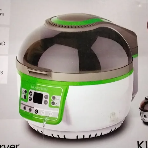 BOXED VITAIR TURBO 9L AIR FRYER GREEN/WHITE