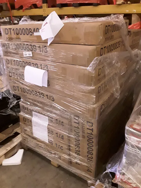 PALLET OF APPROXIMATELY 16 ASSORTED FLATPACK FURNITURE PARTS