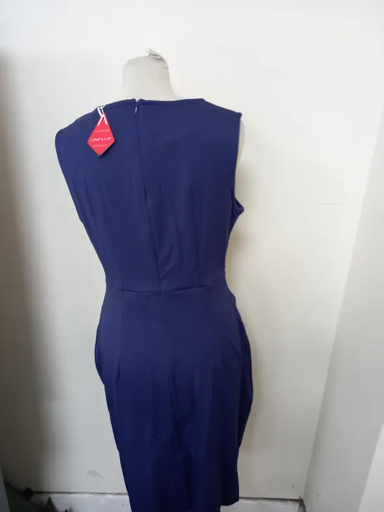 MINT LIMIT SMALL NAVY DRESS WITH BUCKLE 