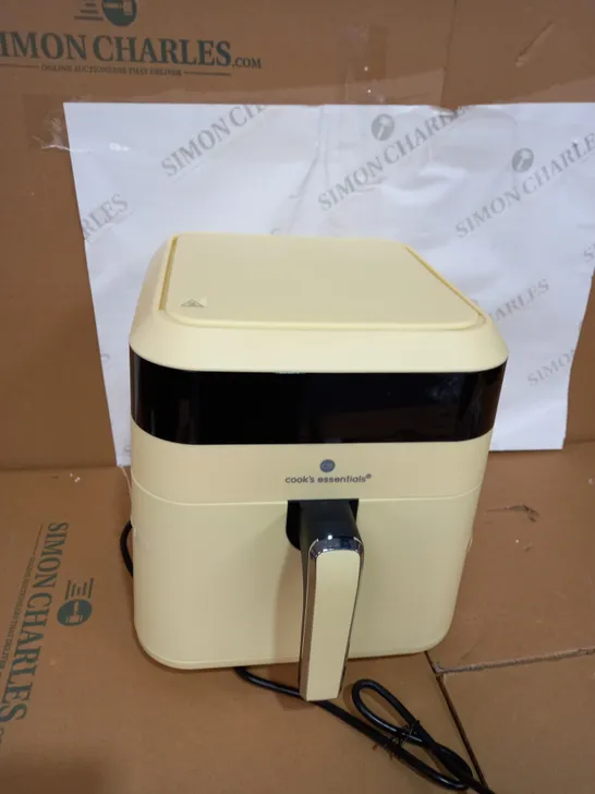 COOKS ESSENTIALS AIR FRYER IN CREAM