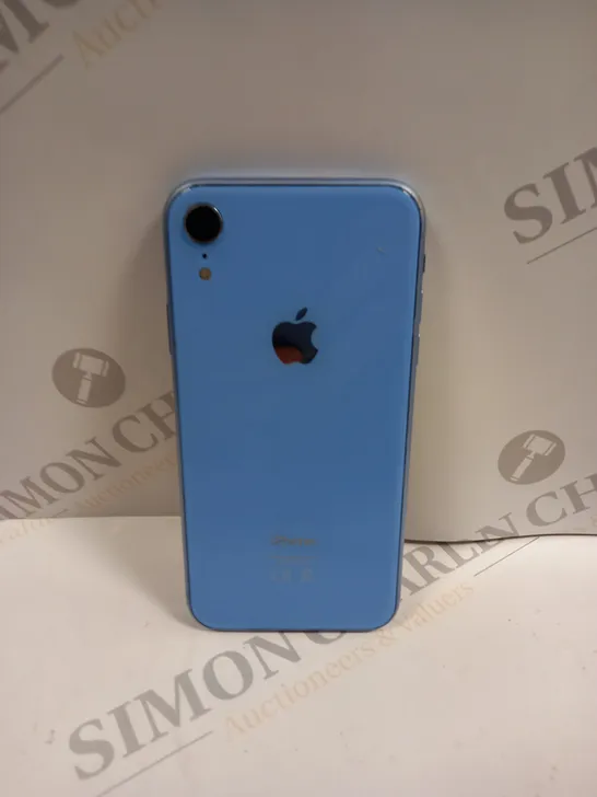 APPLE IPHONE SMARTPHONE IN BLUE - MODEL UNSPECIFIED 