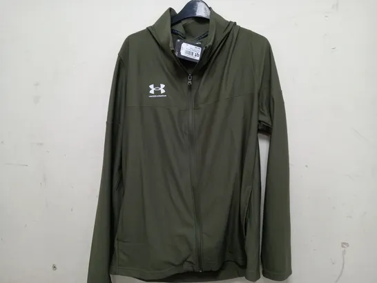 UNDER ARMOUR CHALLENGER TRACKSUIT IN MARINE GREEN - XL