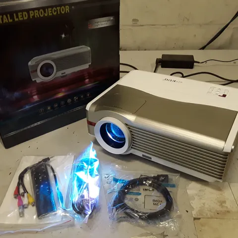 BRAND NEW BOXED EUG X99 DIGITAL LED PROJECTOR 