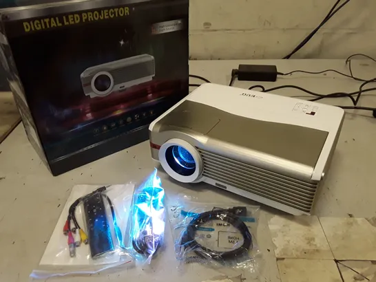 BRAND NEW BOXED EUG X99 DIGITAL LED PROJECTOR 