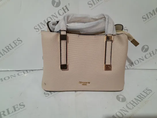 DUNE LONDON CREAM LEATHER BAG