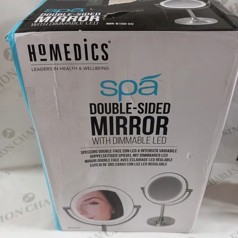 BOXED HOMEDICS SPA DOUBLE SIDED MIRROR MIR-8150-EU