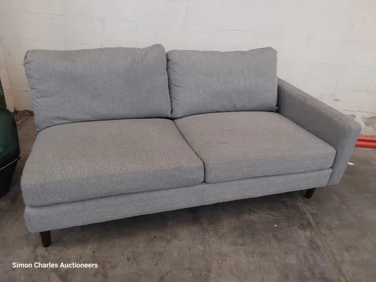 THREE SEATER SECTION GREY FABRIC 