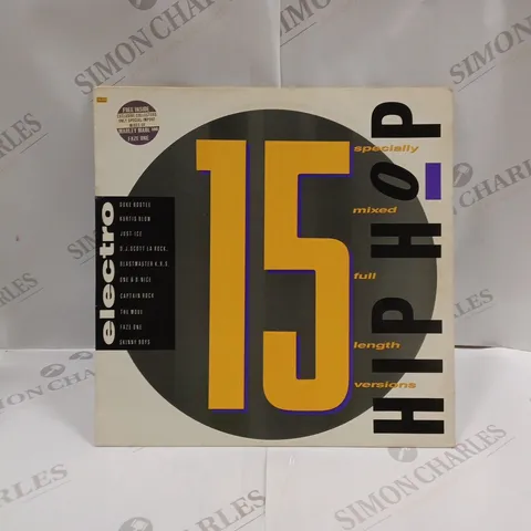 VARIOUS ARTISTS - STREET SOUNDS HIP HOP ELECTRO 15 (RECORD)