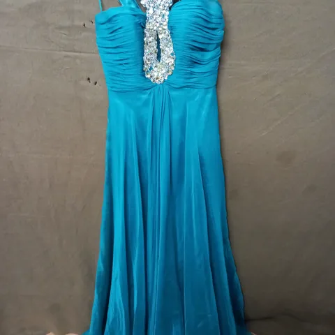 RUBY PROM EMERALD GREEN OCCASIONAL DRESS - 6