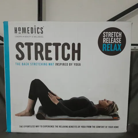 BOXED HOMEDICS STRETCH THE BACK STRETCHING MAT INSPIRED BY YOGA 