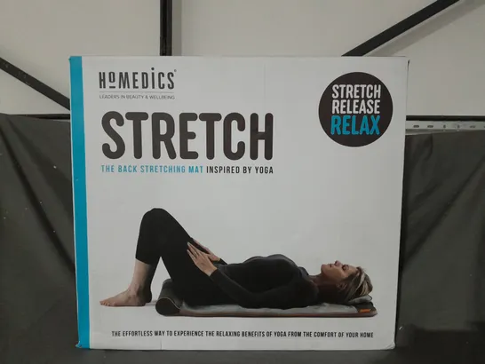 BOXED HOMEDICS STRETCH THE BACK STRETCHING MAT INSPIRED BY YOGA 