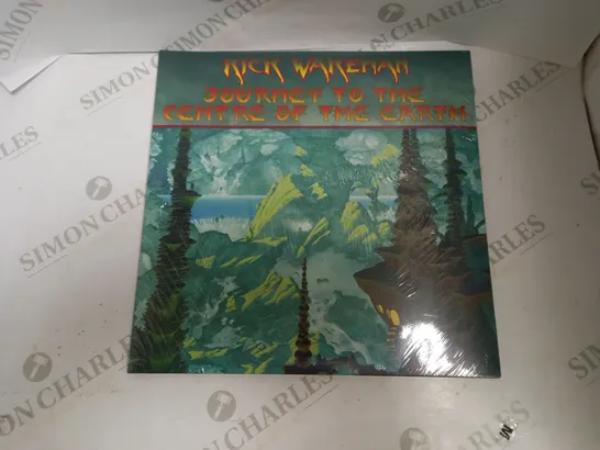 SEALED RICK WAKEMAN JOURNEY TO THE CENTRE OF THE EARTH VINYL - CONTAINS 16 PAGE COLOUR BOOK