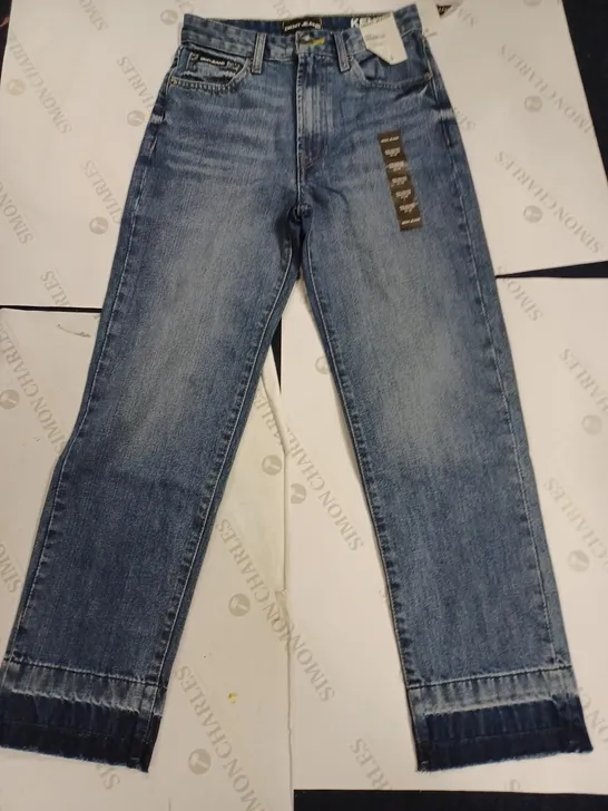 DKNY KENT STRAIGHT LEG JEANS - BLUE - 26