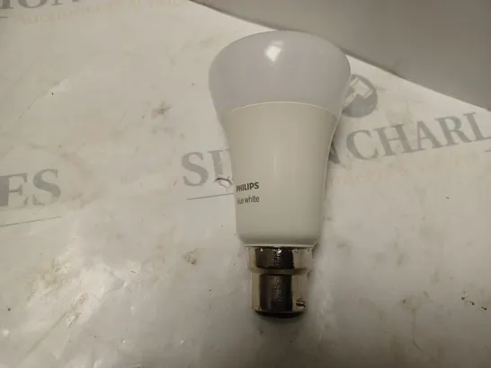 BOXED PHILIPS HUE WHITE SINGLE BULB B22