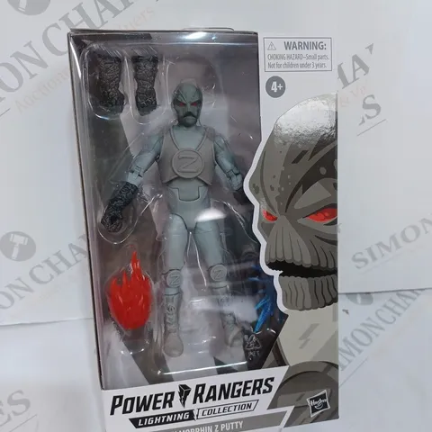 POWER RANGERS LIGHTNING COLLECTION MIGHTY MORPHIN ZEO Z PUTTY 6-INCH PREMIUM COLLECTIBLE ACTION FIGURE TOY WITH ACCESSORIES