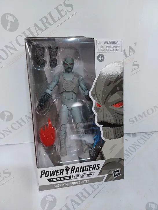 POWER RANGERS LIGHTNING COLLECTION MIGHTY MORPHIN ZEO Z PUTTY 6-INCH PREMIUM COLLECTIBLE ACTION FIGURE TOY WITH ACCESSORIES