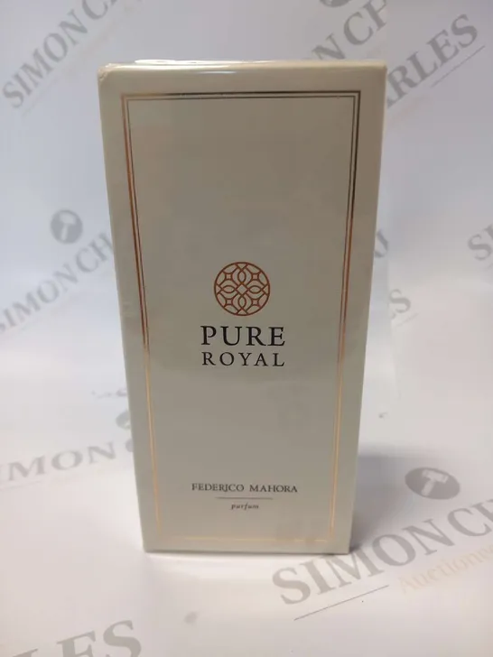 BOXED AND SEALED FEDERICO MAHORA PURE ROYALE PARFUM 50ML