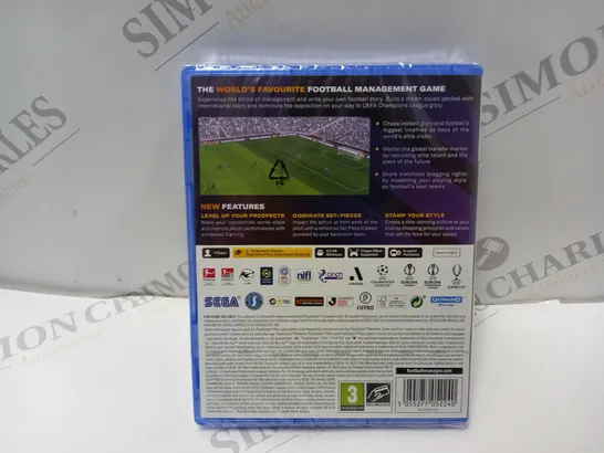 BOXED AND SEALED FOOTBALL MANAGER 2024 (PS5)