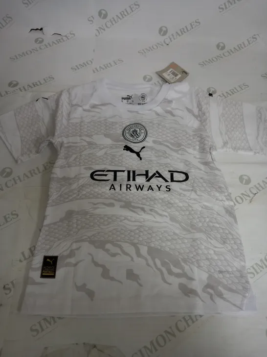 PUMA MANCHESTER CITY FOOTBALL CLUB KIDS SHIRT  - GREALISH 10 - EU 22