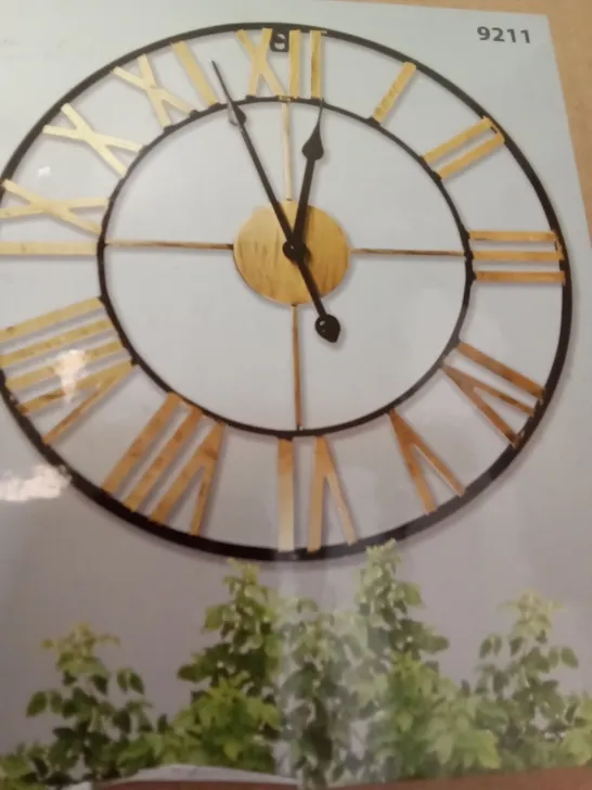 LKH DECORATIVE WALL CLOCK SIZE: 60CM