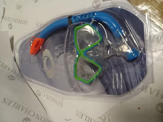 KIDS MASK & SNORKEL SET - BLUE RRP £28.99