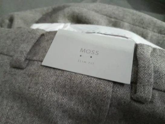 MOSS SLIM FIT TROUSERS SIZE 36S 