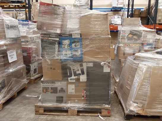 PALLET OF APPROXIMATELY 23 UNPROCESSED RAW RETURN HOUSEHOLD AND ELECTRICAL GOODS TO INCLUDE;