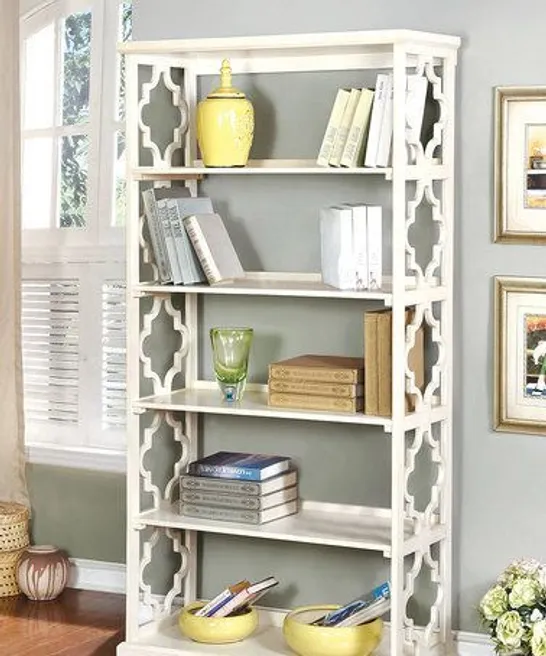 BOXED SERENDIPITY BOOKCASE - WHITE 