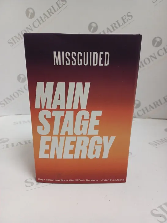 MISSGUIDED MAIN STAGE ENERGY 4-PIECE GIFT SET