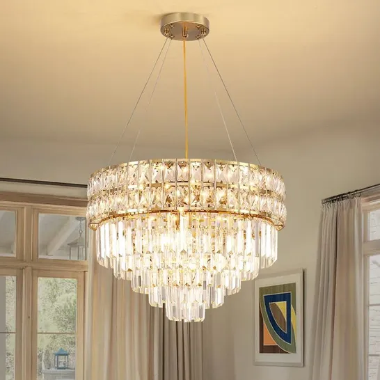 BOXED DARIANNA 11-LIGHT CHANDELIER (1 BOX)