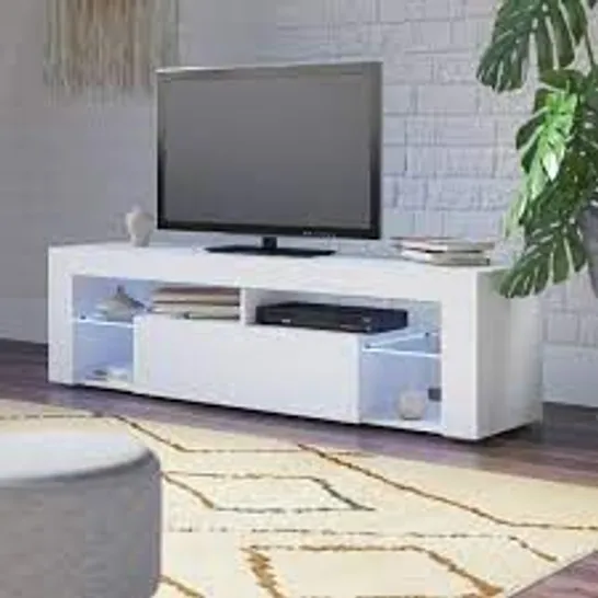 BOXED KARAH TV STAND FOR TVS UP TO 55" BLACK