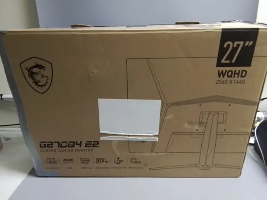 MSI 27"G27004 CURVED GAMING MONITOR